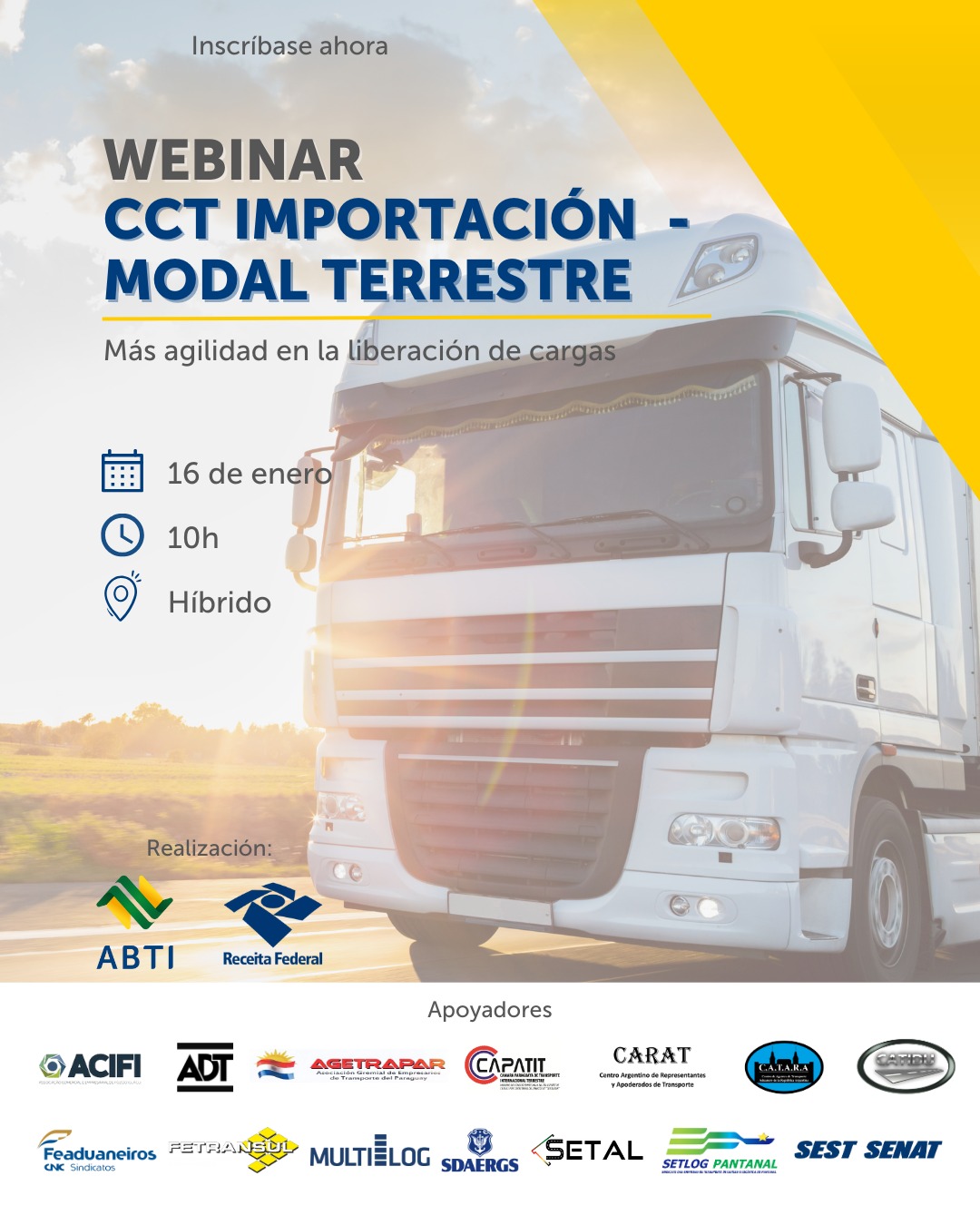  CATARA invita al webinar 