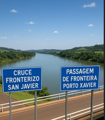 Aviso - Cruce fronterizo San Javier (AR) - Puerto Xavier (BR)