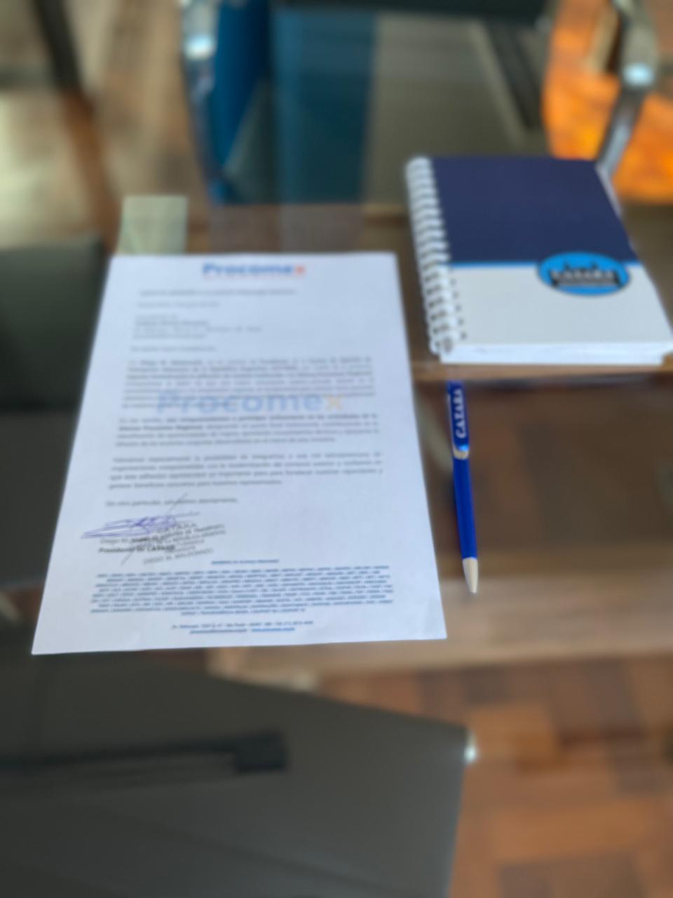 CATARA formalizó su incorporación a la Alianza Procomex Regional.